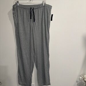 Club Room Men Gray Sleepwear Stretch Drawstring Pajama‎ Lounge Pants Size XL